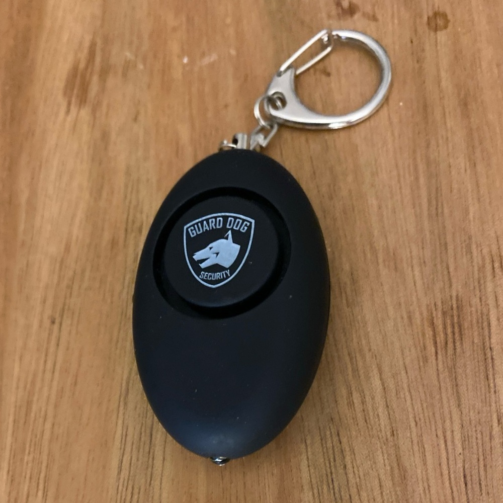 Guard Dog Security Personal Alarm, Black, LR44-3 Personal Security